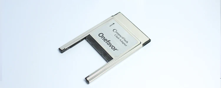 Onefavor CF компактной флэш-карты адаптера PCMCIA PC Card Reader для типа | и тип