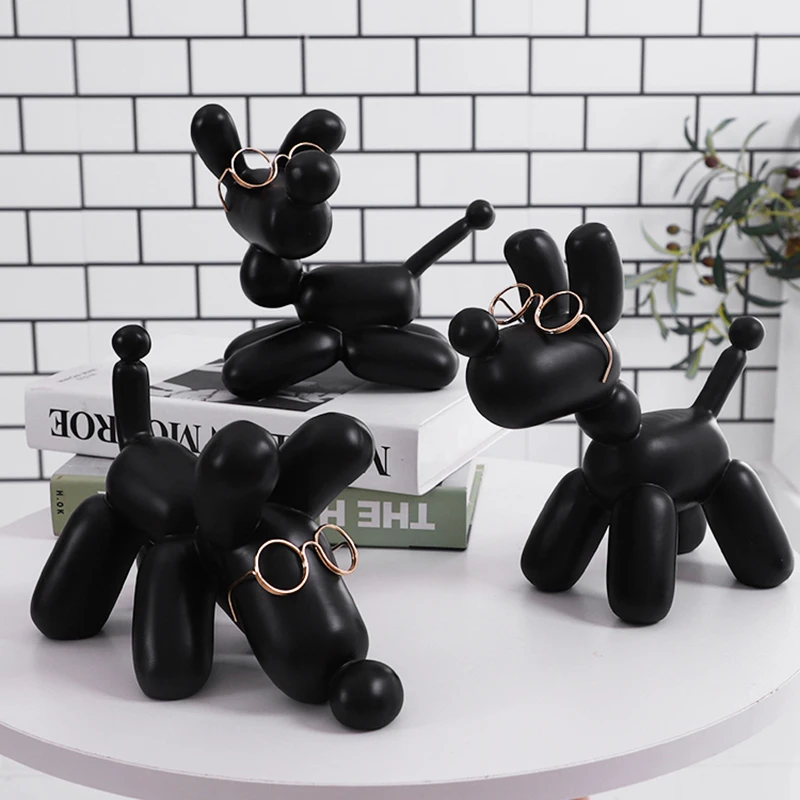 HOT Modern Balloon Dog Statue Fashion Balloon Dog Ceramic