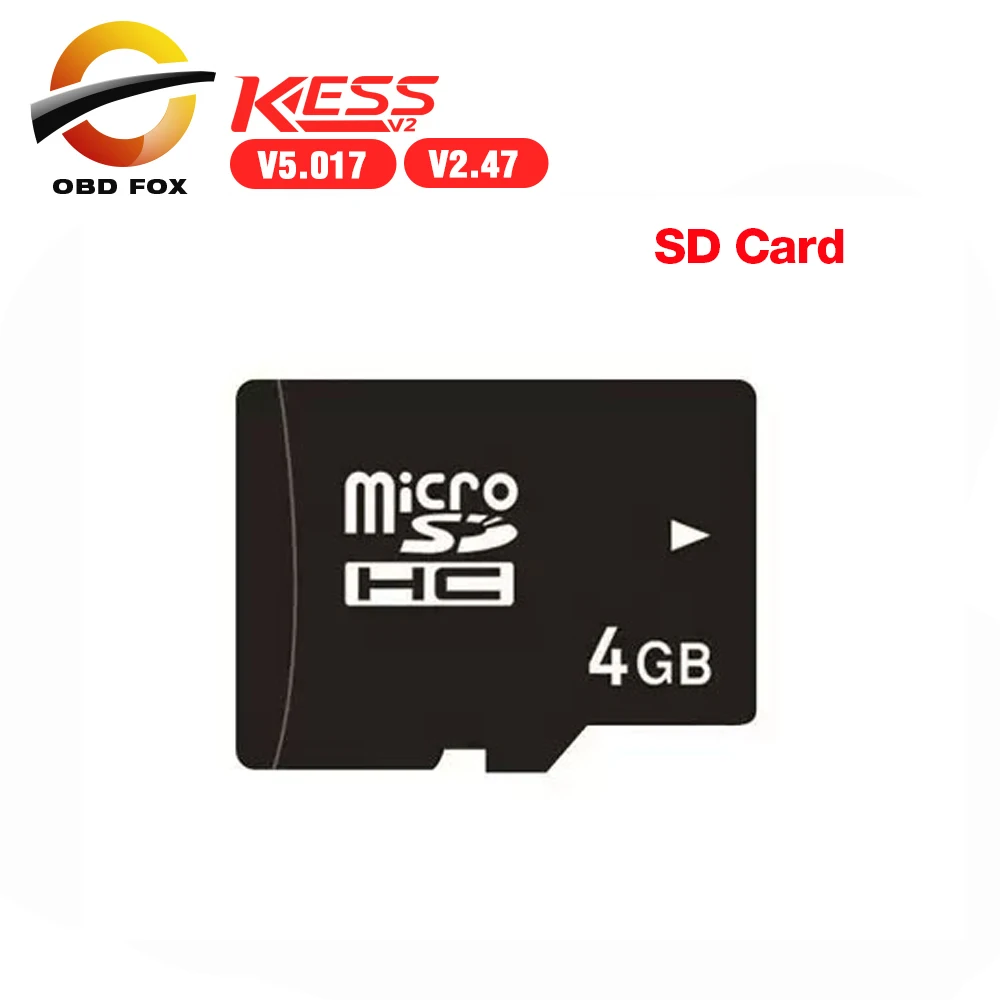 

KESSV2 Kess V2 SD card V5.017 KTAG V7.020 ECU Programmer replacement micro card program with files