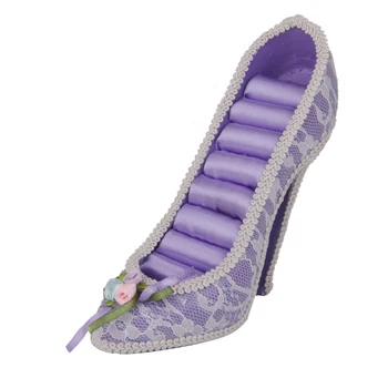 

High Heel Shoe Ring Holder Storage Jewelry Display Rack Organizer