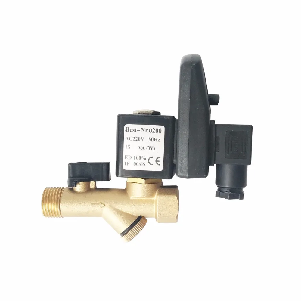 

timed solenoid control valve 1/2" automatic condensation drains