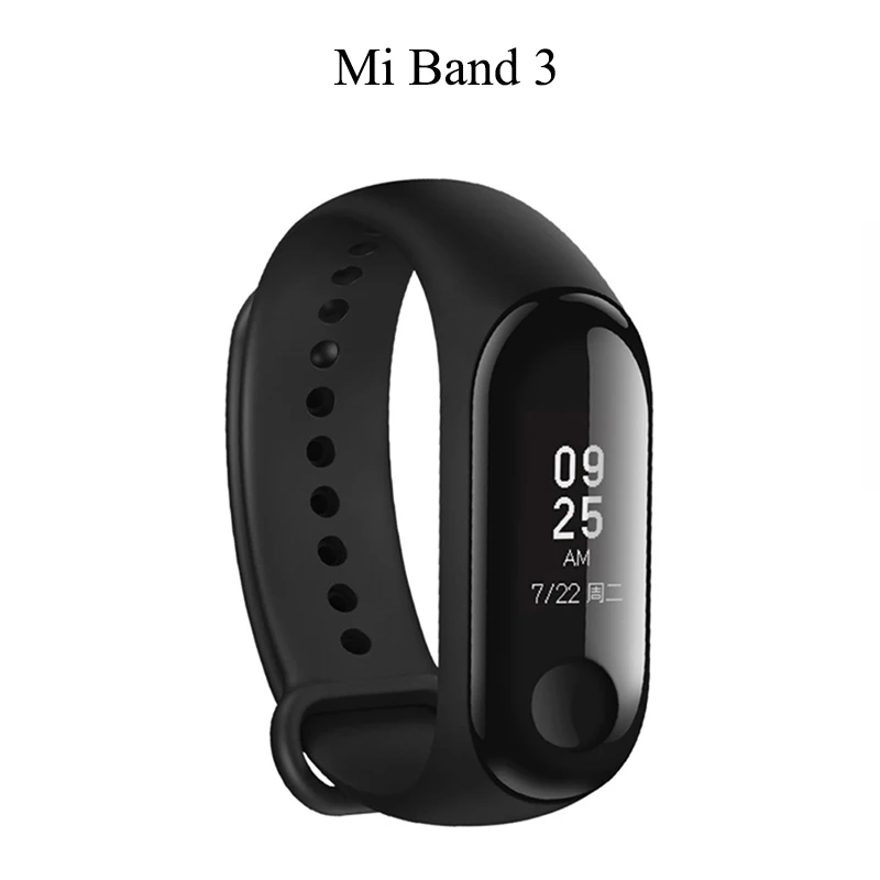 Силиконовый браслет mi band 3 mi Band 4, браслет для оригинальных Xiaomi mi Band 3 и 4, ремешок на запястье, Сменный ремень Band 3 band 4