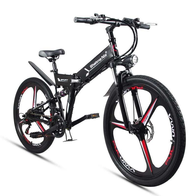 

LOVELION 26inch Folding Electric Mountain Bicycle 48v 350w High Speed Ebike Lithium Battery Travel Assisted Electric Bike