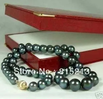 

ddh00117 8-9MM AAA NATURAL BLACK AKOYA PEARL NECKLACE 28% Discount