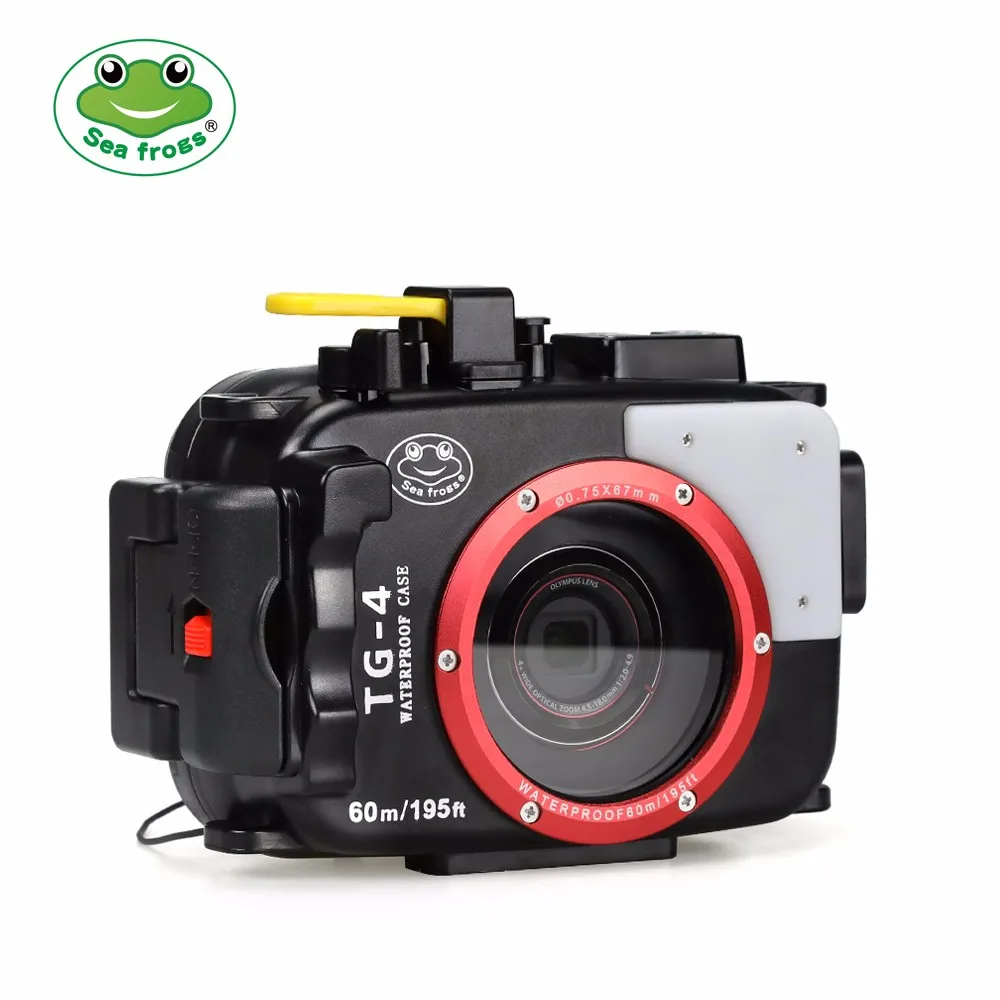 

Free ship Seafrogs 60M Underwater Diving Waterproof Camera case for Olympus TG4