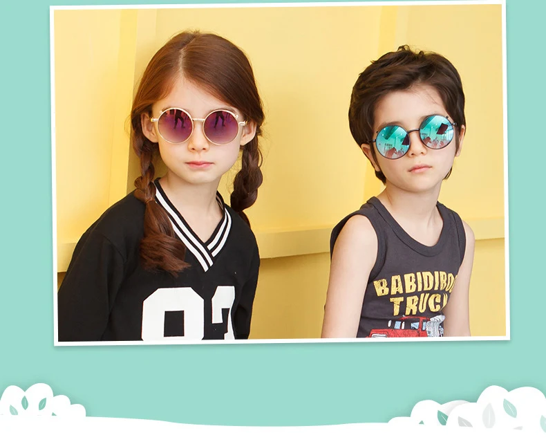 DIDI, хиппи, детская клипса, солнцезащитные очки по рецепту, подходят для небольших круглых очков, панк-звезда, Lunette Enfant C668