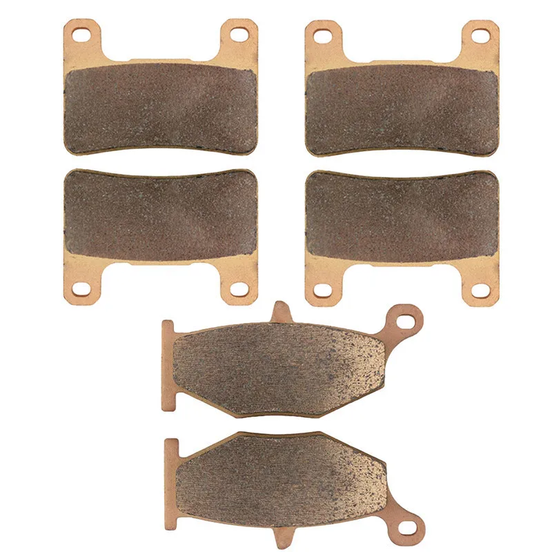 

Motorcycle Parts Front & Rear Brake Pads Kit for Suzuki GSXR750 Hayabusa 2008-2013 K8 K9 2010 Copper Based Sintered Accessories
