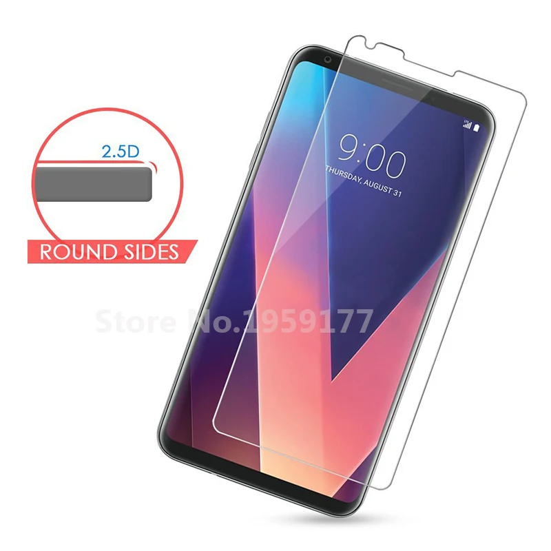 MODAZONGYE 2pcs For Tempered Glass LG V30 Screen Protector LG V30 V 30 H930 H933 Screen Protector Glass Protective Flim (3)