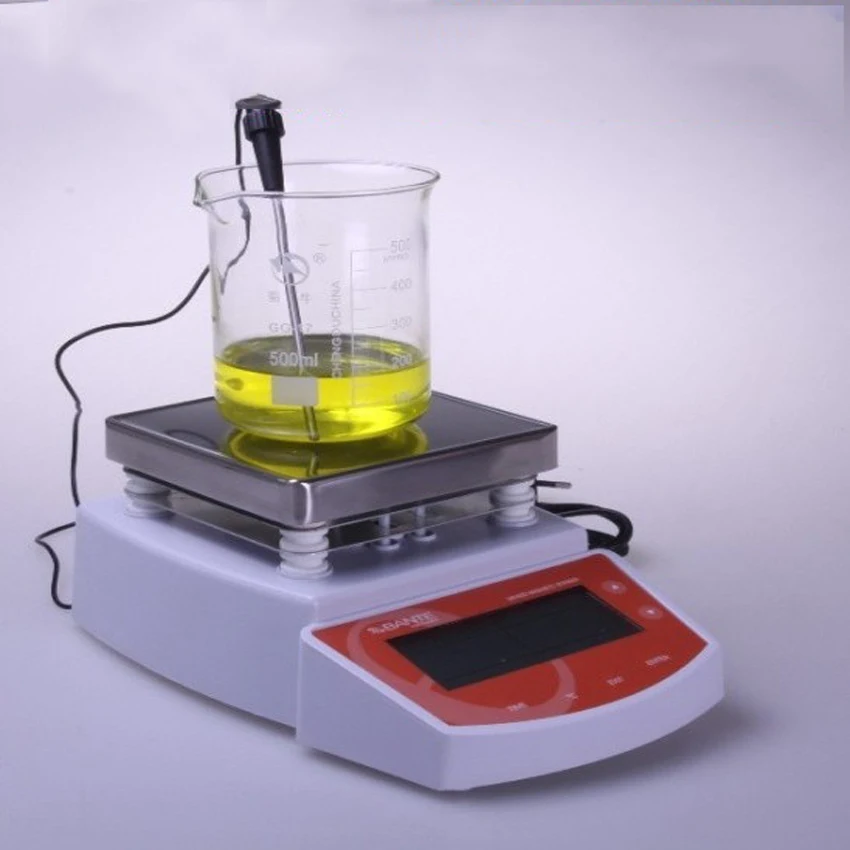 

1PC Digital Thermostatic Hot Plate Magnetic Stirrer Mixer MS400 Digital display temperature magnetic stirrer