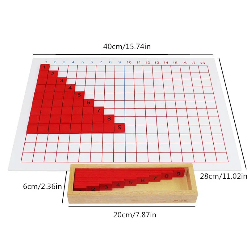 Монтессори ранее обучение со спицами Математическая головоломка игрушка сложение и вычитание доска деревянная детская игрушка
