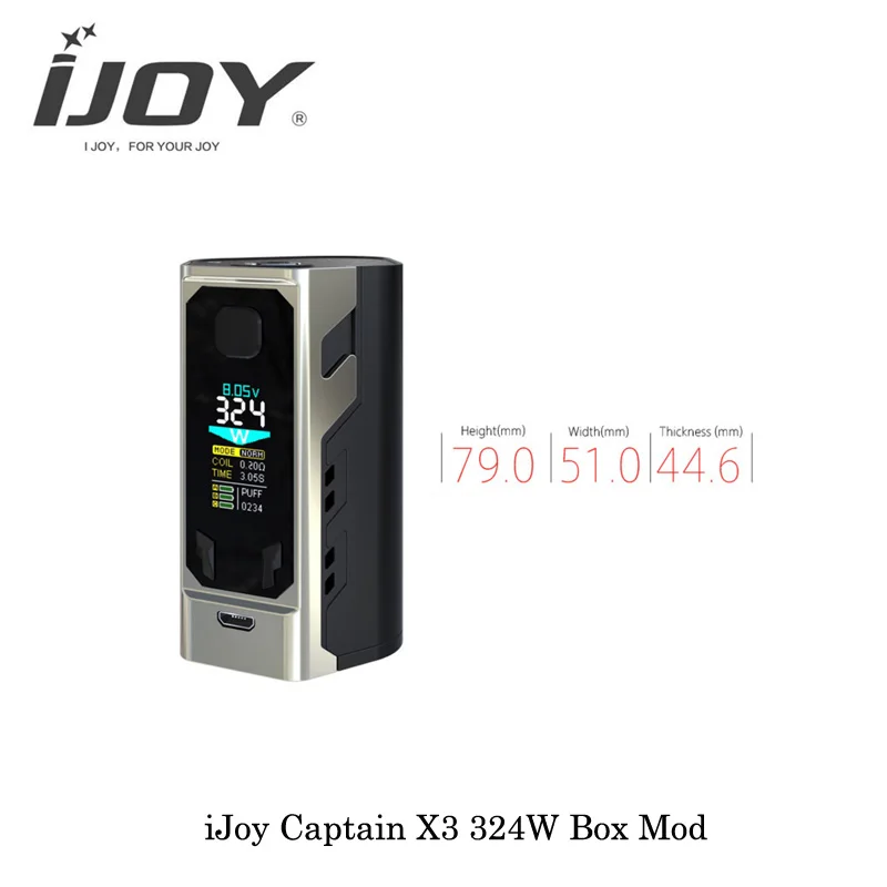 3PCS 20700 Batteries IJOY Captain X3 TC 324W Box Mod Vape elektronik sigara Fit Captain X3 subohm Tank 8ml VS SMOK Mod Box vape 3PCS 20700 Batteries IJOY Captain X3 TC 324W Box Mod Vape elektronik sigara Fit Captain X3 subohm Tank 8ml VS SMOK Mod Box vape