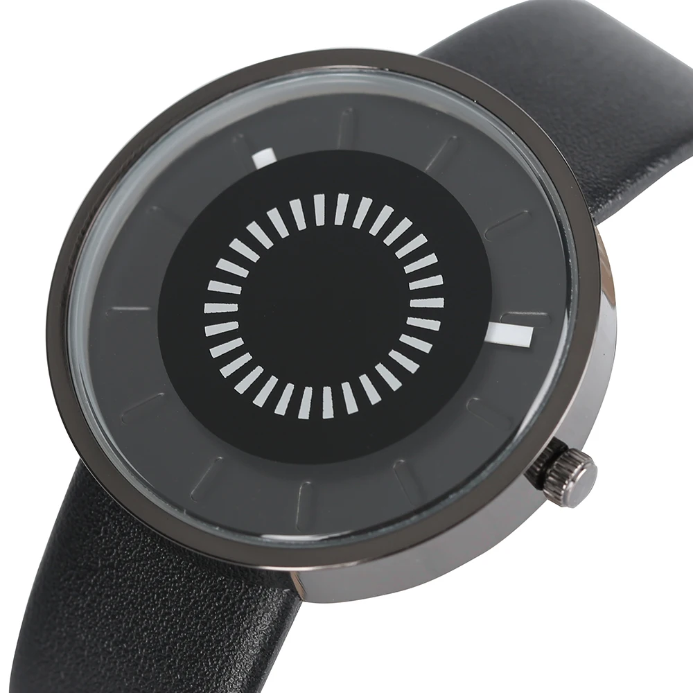 Buy 2017 Turntable Design Men's Watch Black Face White