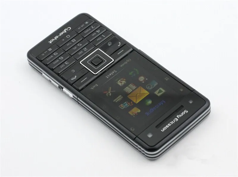 Разблокированный sony Ericsson C902 GSM одноядерный 2,0 дюймов 5MP камера FM радио отремонтированный мобильный телефон флип мобильный телефон