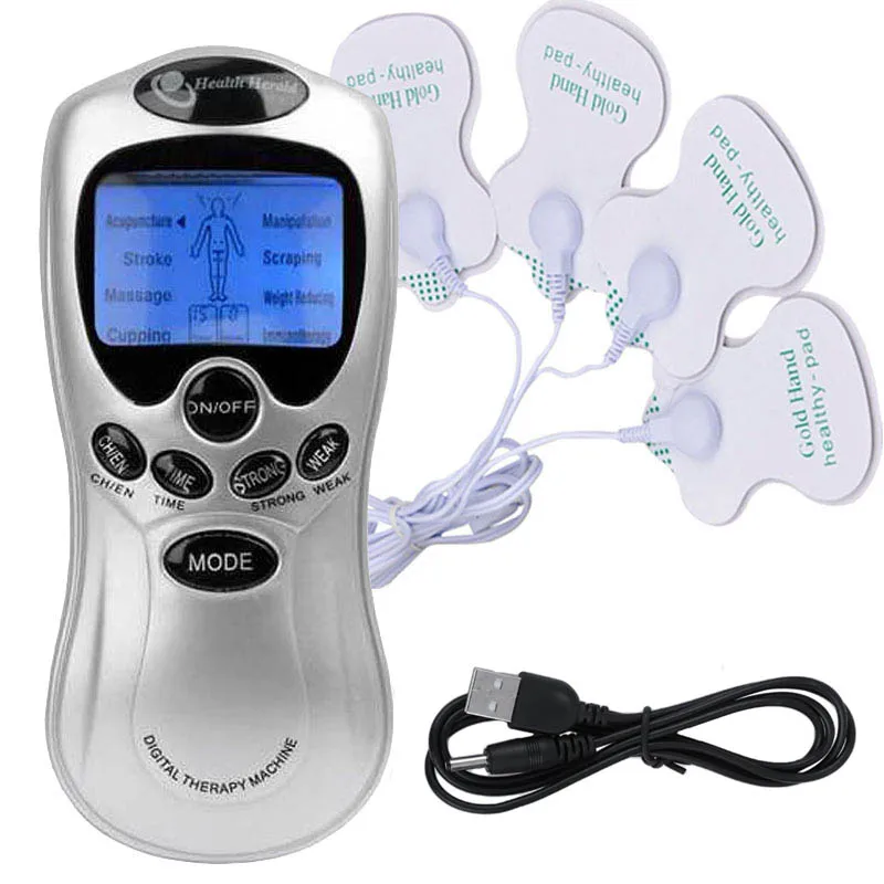 Tens Acupuncture Electric Digital Therapy neck back Machine Massage