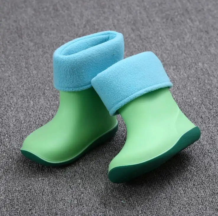 Сезон дождей; резиновая обувь; детские ботинки для девочек и мальчиков; детская водонепроницаемая обувь; резиновые сапоги ярких цветов; нескользящая водонепроницаемая обувь