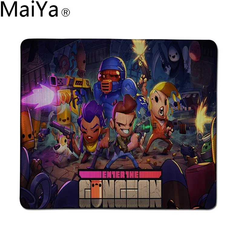 MaiYa заказной кожи введите Gungeon индивидуальные коврики для мышки ноутбука аниме Прочный Коврик для мыши резиновый коврик для мыши коврик