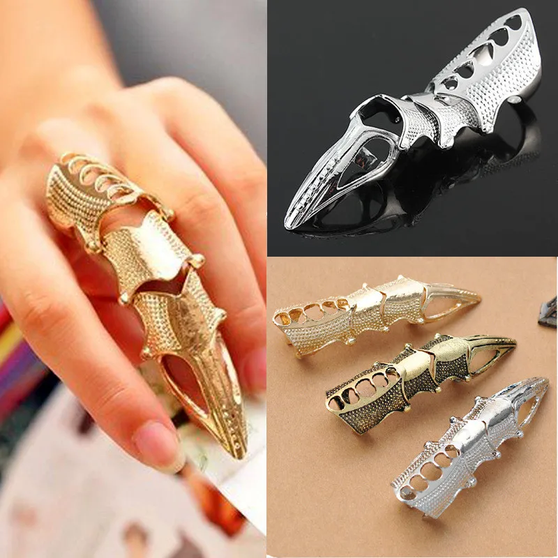 Bluelans Unisex Cute but Stylish Gothic Punk Joint Knuckle Full font b Finger b font Claw