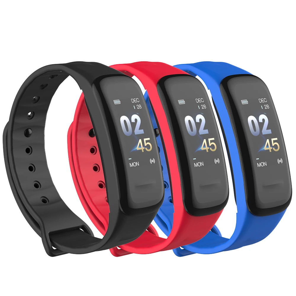 

Smart Bracelet Silicone Wristband Heart Rate Monitor Fitness Tracker Smart Band IP67 Waterproof Pedometer Smart Watch Best Gift