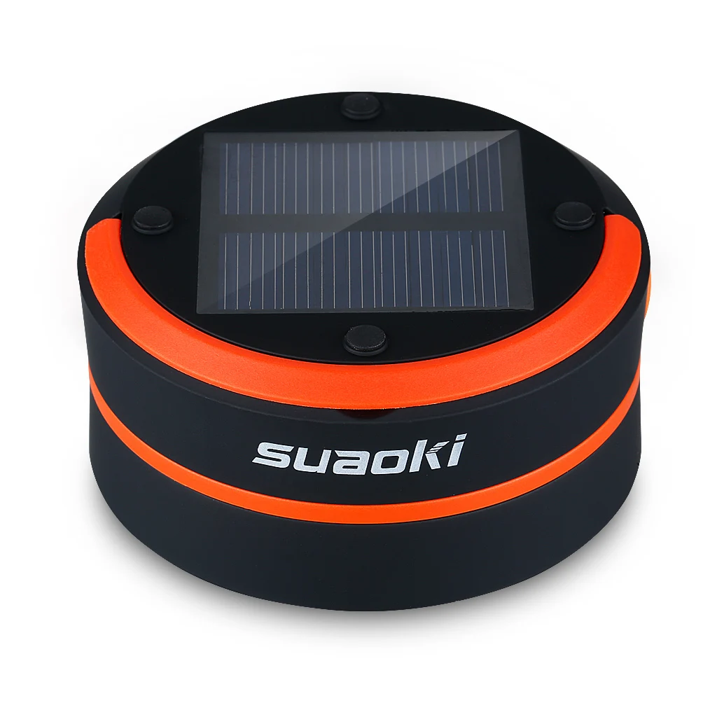 Светодиодный фонарь Suaoki для кемпинга на солнечной батарее Перезаряжаемый USB