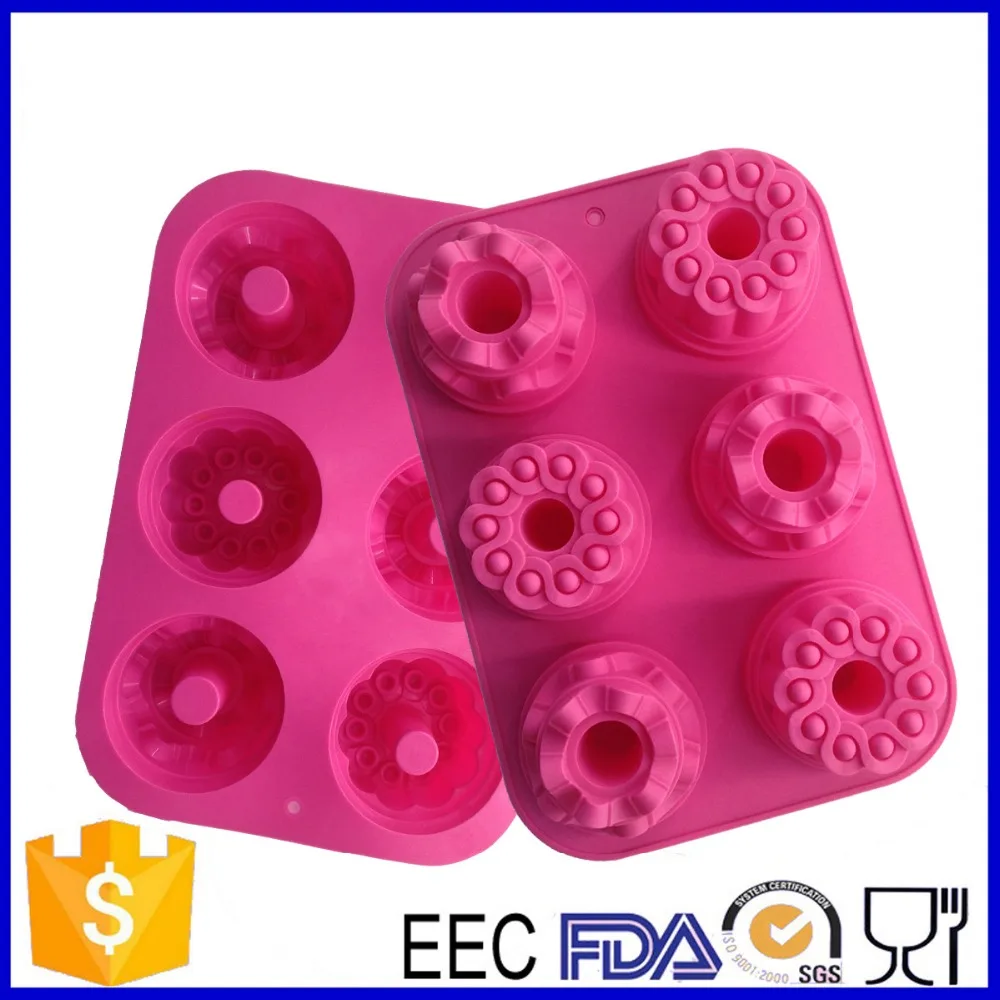 1pcs Flower Big Cake mold silicone pastry molds bread baking DIY moulds