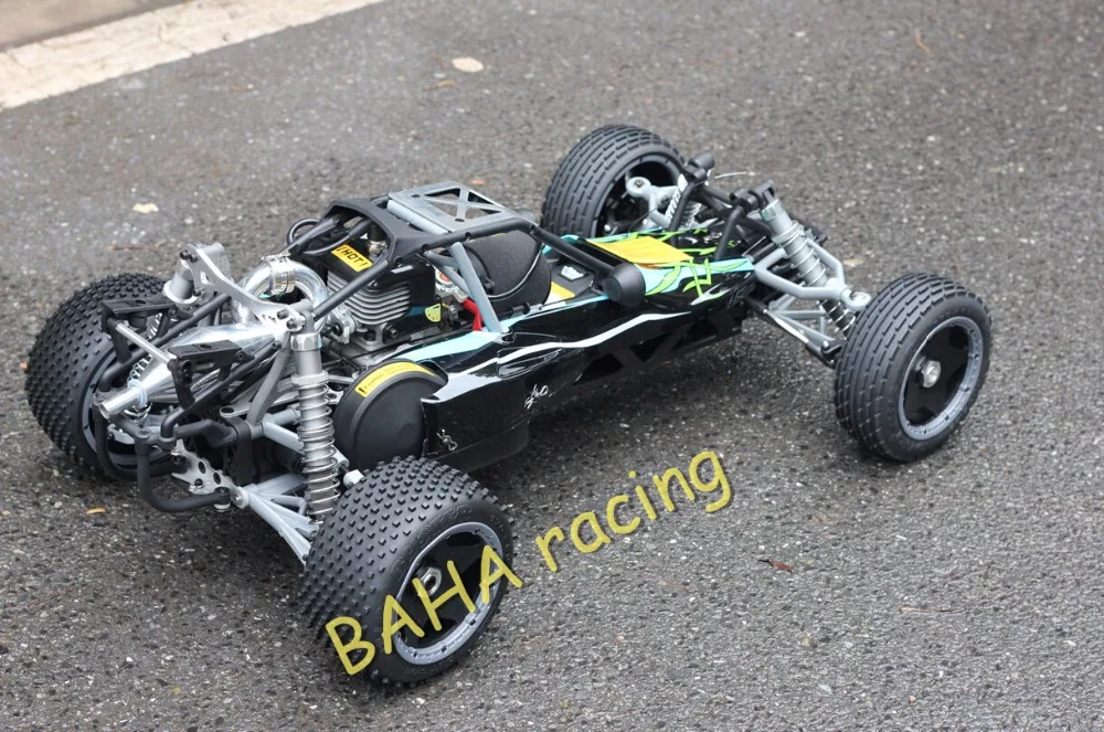 

Free Shipping 26cc 4 Bolt Engine Baja Walbro 997 Carb upgrade ss Tunepipe 2.4G transmitter remote control