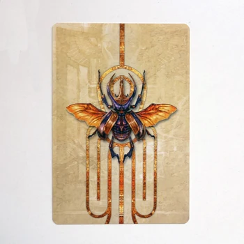 

Isis Oracle cards 44 cards, guidance English mysterious fortune tarot cards game for girls