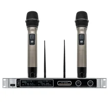 X-2700 4-канальный профессиональный беспроводной микрофон, профессиональный ручной беспроводной петличный микрофон гарнитуры