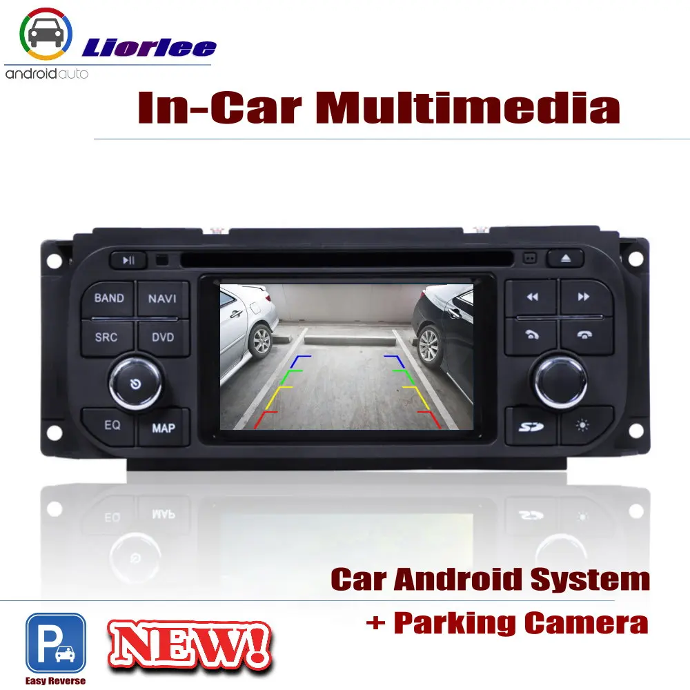 Discount Auto Navigation For Chrysler Caravan For Dodge Caravan 2001~2007 Android Multimedia Player DVD Radio Stereo AMP AUX WIFI Screen 5