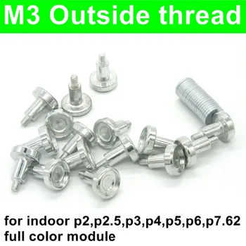 

M3 M4 Outside thread LED screen display Magnet screw magnetic column Cylinder for indoor / semi-outdoor / outdoor module board
