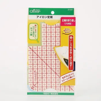 

Japanese cola tool CLOVER iron seam with iron ruler of the whole foot determined foot 25-057/059