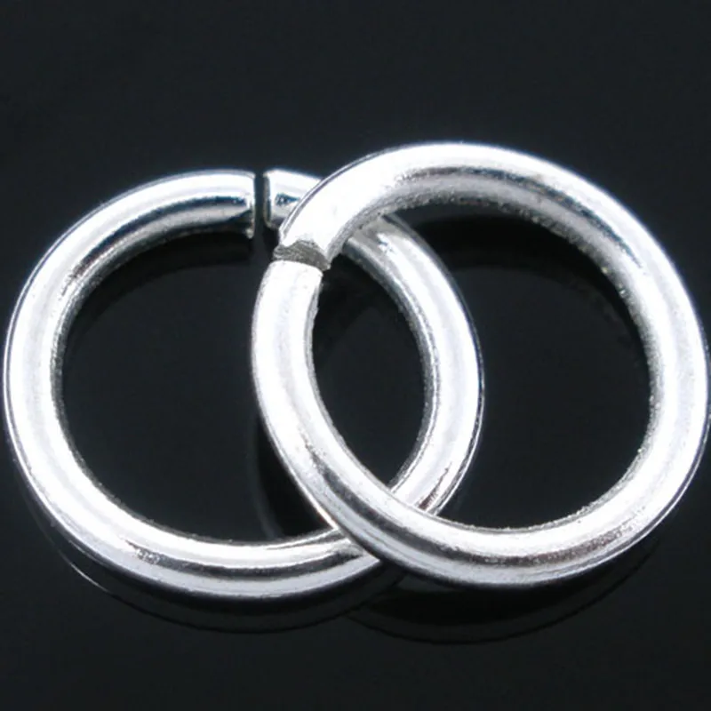 

500Pcs Silver Plated Round Open Jump Rings Cercles DIY Jewelry Making 9x1.2mm