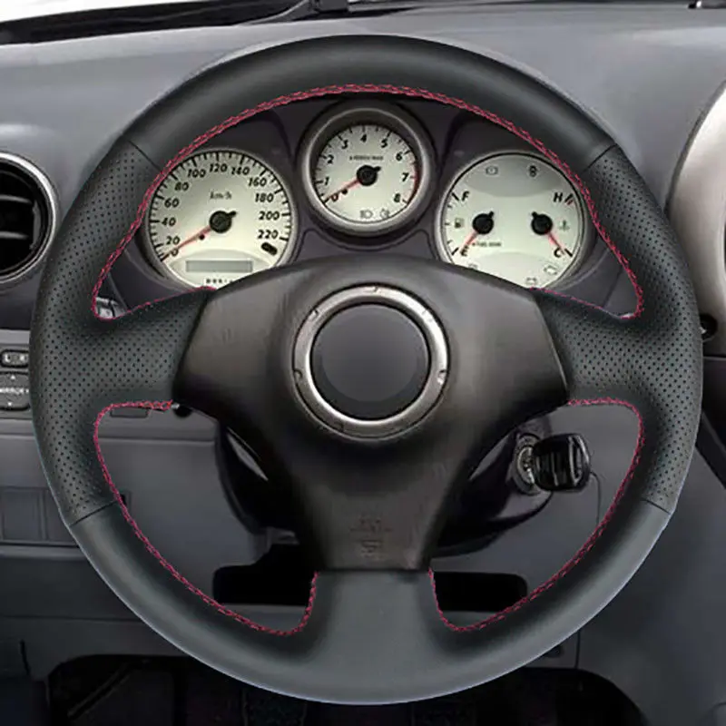 Кожаный чехол на руль для Toyota RAV4 2003 2005 Celica Lexus IS200 300 1999 2005|Чехлы руль| |