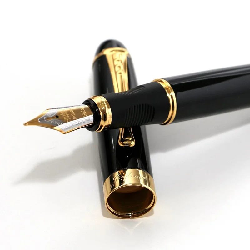 Высокое качество Iraurita авторучка Металлический Золотой зажим роскошные ручки Jinhao 450 Caneta канцелярские школьные принадлежности a6293