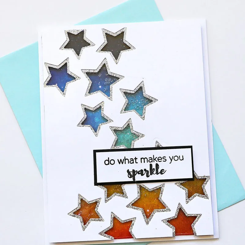 

Layer Star Metal Cutting Dies Stencil for DIY Scrapbooking Embossing Photo Album Decoration Paper Card Handcraft Die Cut 2019