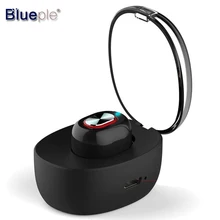 Wholesale Blueple In Ear Bluetooth Earphone BT4.1 Headset Magnetic Charging Wireless Earphone Driving Eonfine Handsfree air pods