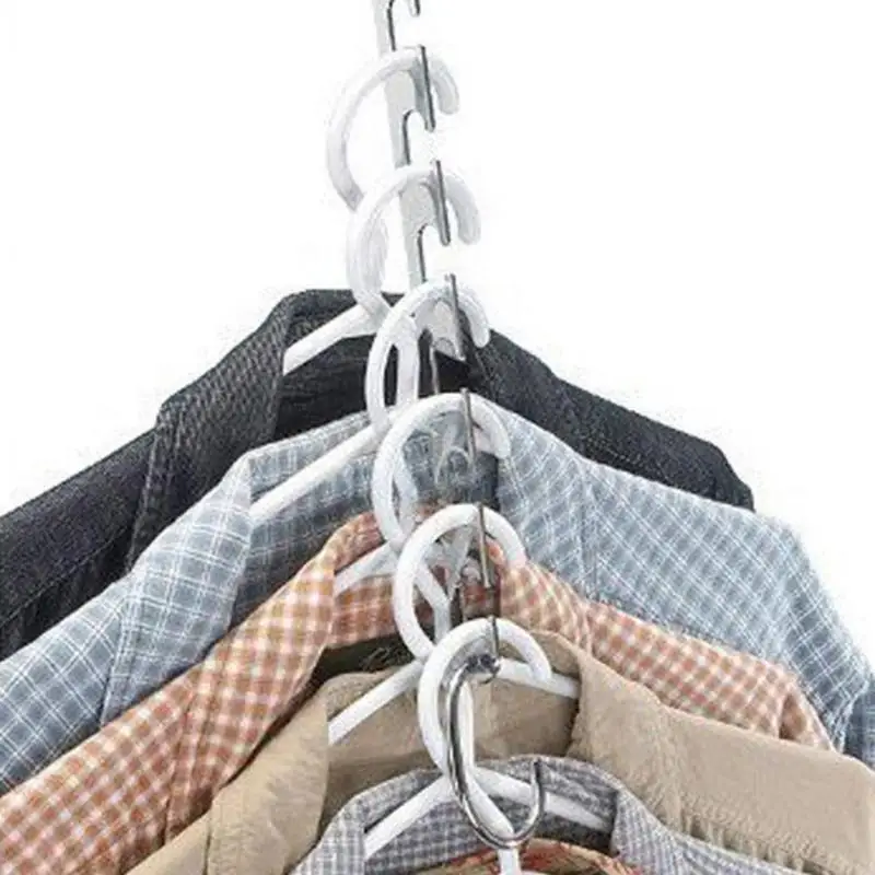 2 шт./4 шт. вешалка для шкафа рубашки аккуратные вешалки экономят место органайзер для одежды многофункциональные практичные стеллажи