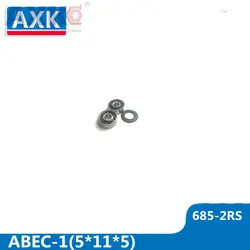 685-2RS подшипник 5x11x5 мм (10 шт.) ABEC-1 Миниатюрный фланцевый 685RS шарикоподшипники L-1150VV