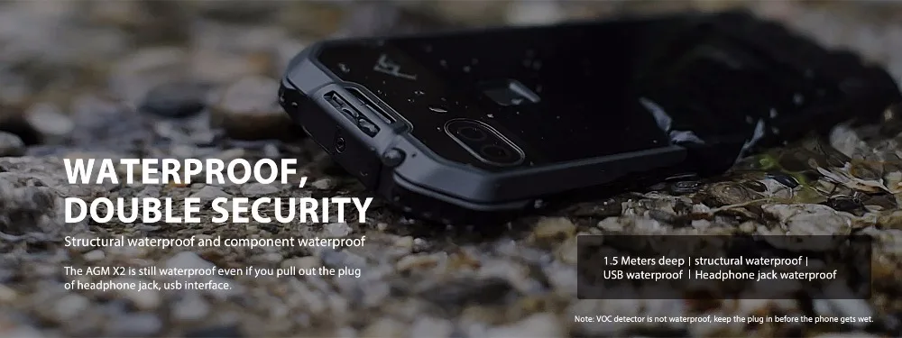 AGM X2 MSM8976SG восьмиядерный смартфон с 5 дюймовым дисплеем ОЗУ 6 ГБ ПЗУ 64 128 6000 мАч 12