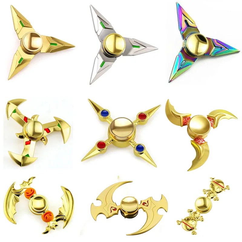 

Genji Shuriken Ninja Tri Fidget Hand Spinner EDC Metal Bearing Fidget Toy For ADHD, Anxiety Autism Adult Kid Stress Wheel B0424