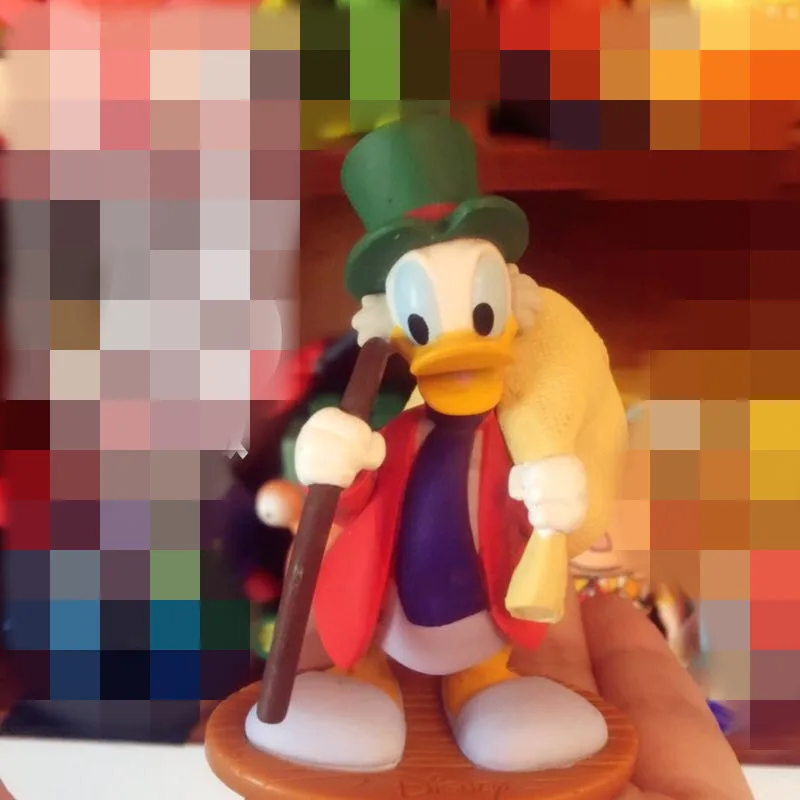 

8CM Scrooge Mcduck PVC Action Figures Toy Collection Model Doll