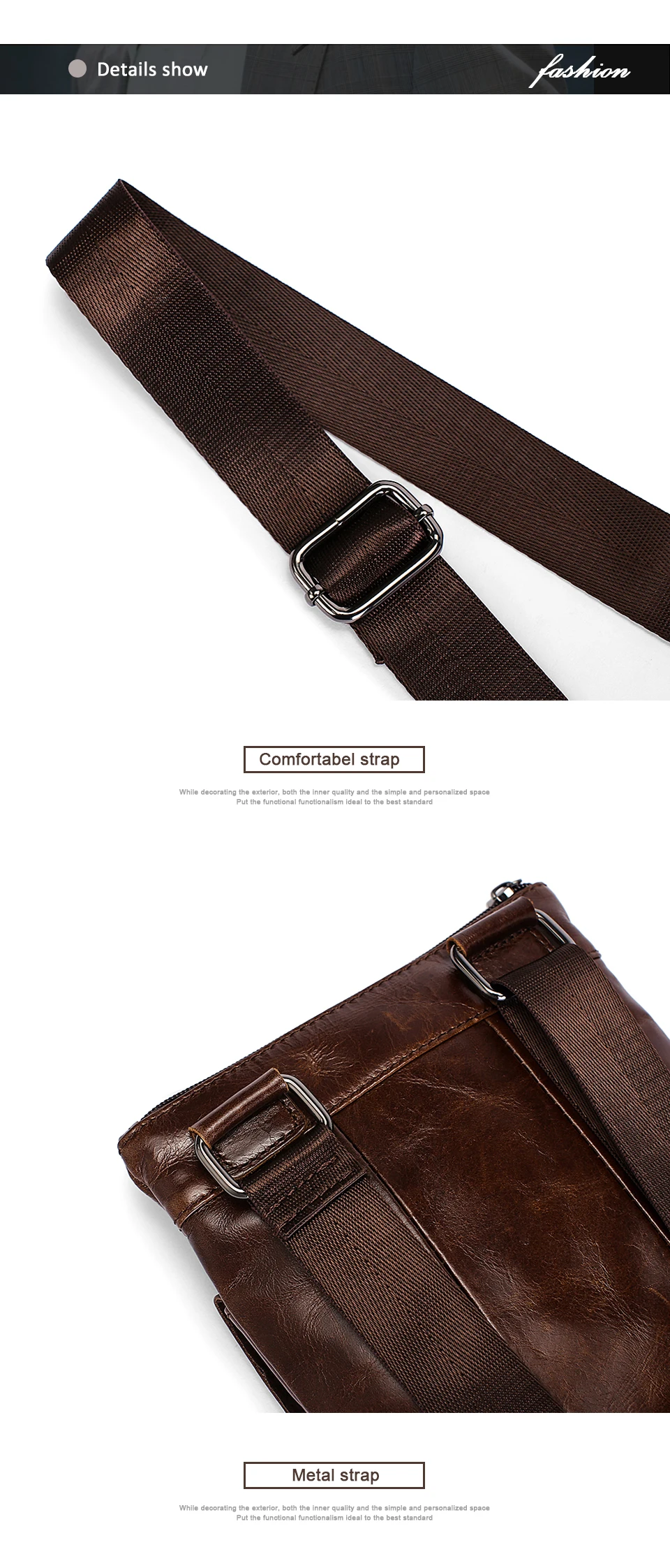 Genuine Leather men bags male cowhide flap bag Shoulder Crossbody bags Handbags Messenger small men Leather bag_01 (7)