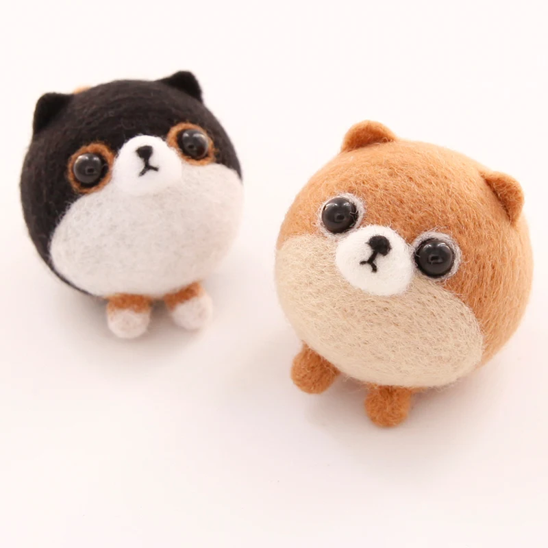 

Felt Craft 1 Set Non-finished Doll Felting Poke DIY Clothes Accessories Material Package Wool Felt Poked Free Shipping