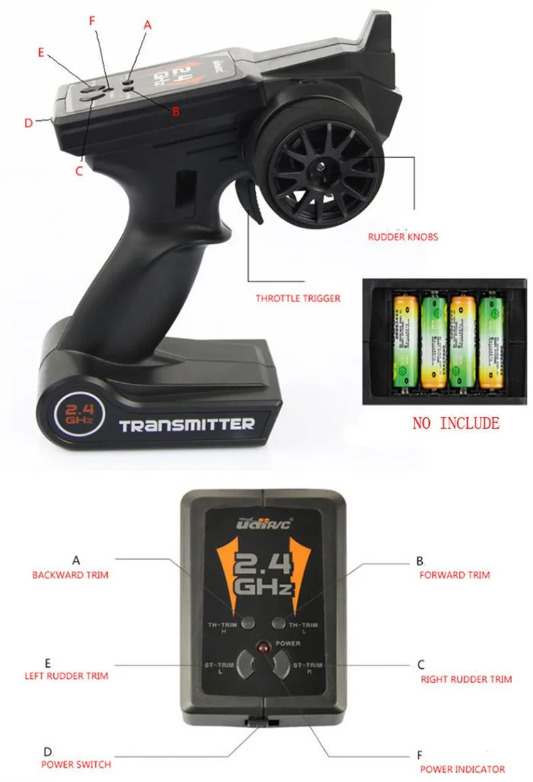 Высокое качество Udi001 Udi 001 2 4G 4CH RC игрушки Модернизированная высокоскоростная
