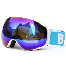 Be Nice Ski Goggles Italian Lens Top Quality Professional Anti fog Skiing Eye Wear font b