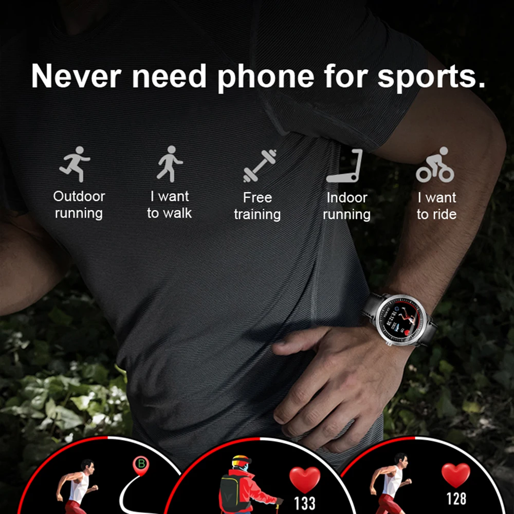 de freqüência cardíaca pressão arterial smartwatch