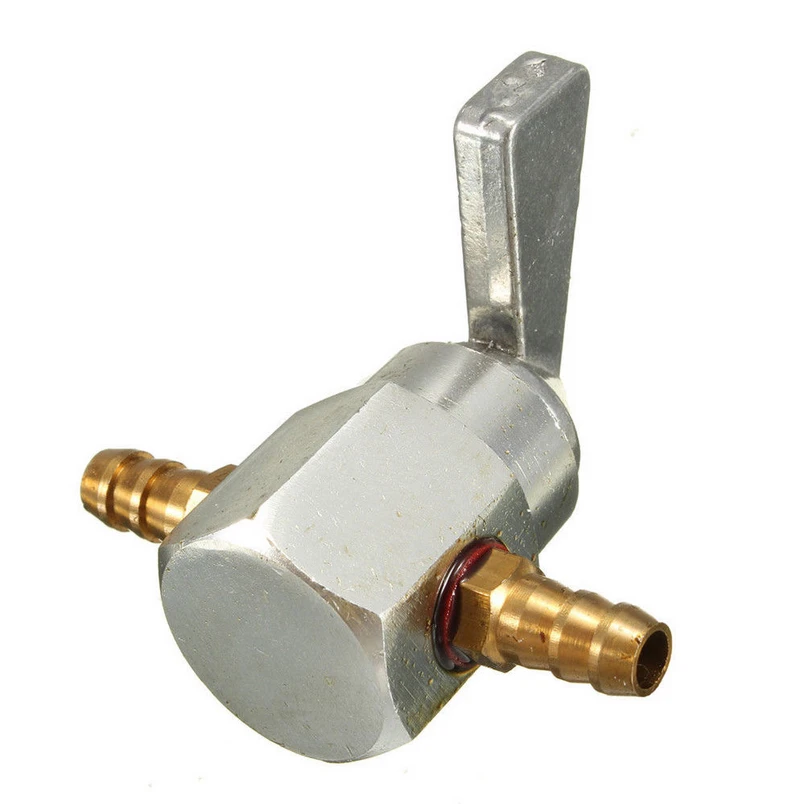 Universal 6mm In-Line Petrol On-Off Petrol Fuel Tap Petcock Valve Fuel Switch Motorcycle Scooter ATV Mayitr