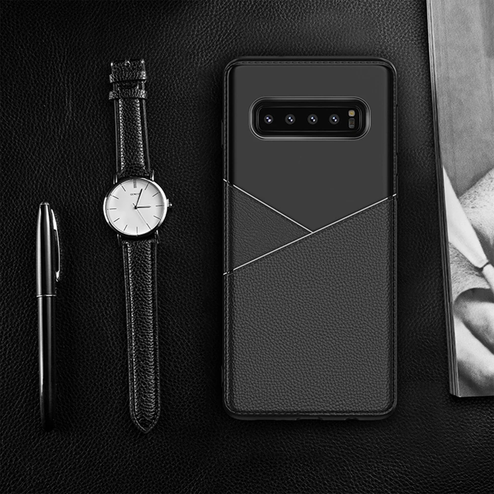 Чехол для телефона Samsung Galaxy S10 чехол A30 кожаный Оригинальный Plus Lite 5G A10 A40 A50