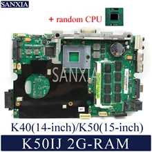 KEFU K50IJ 노트북 ASUS K40IJ K60IJ X5DIJ P81IJ P50IJ K40IN K50IN K40AB K50AB K50AF 메인 2G-RAM(China)