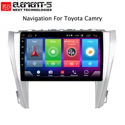 Автомобильный Android 8,1 мультимедийный плеер для TOYOTA Camry 2015 2017 навигационное устройство GPS USB рулевое колесо bluetooth управление Поддержка