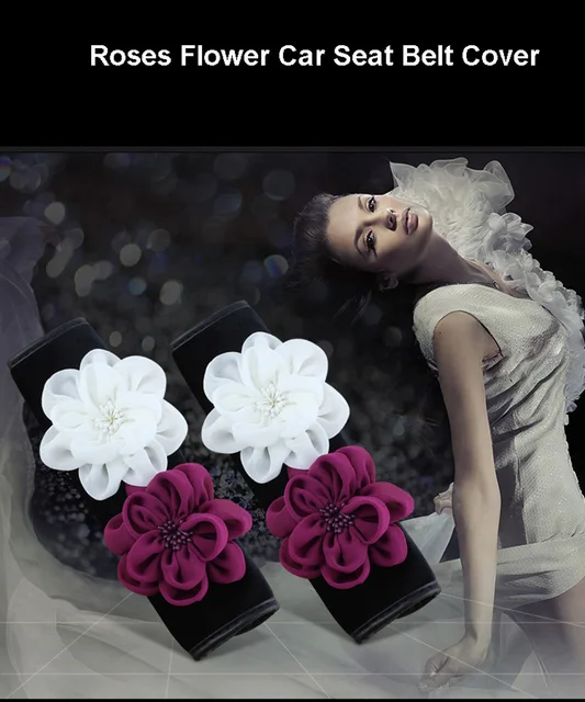 Auto Schalthebel Abdeckung Rose Blume Schaltknauf Abdeckung Plüsch